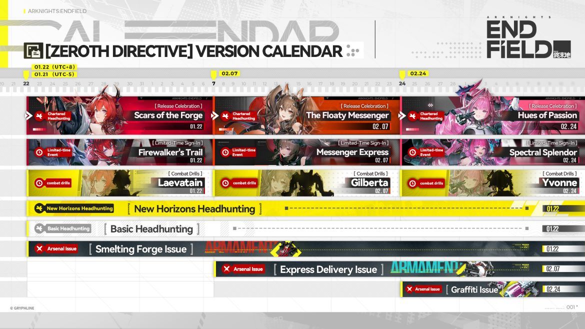 Расписание