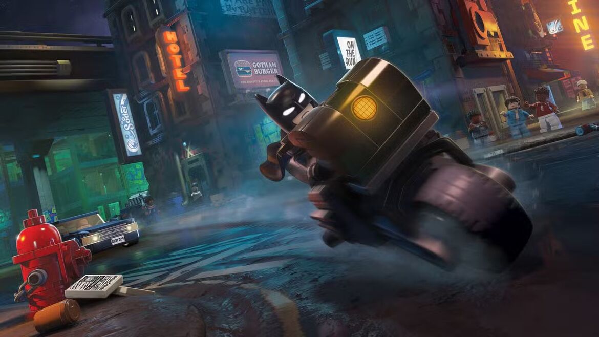 Бэтмен в стиле Lego в игре Legacy of the Dark Knight от TT Games