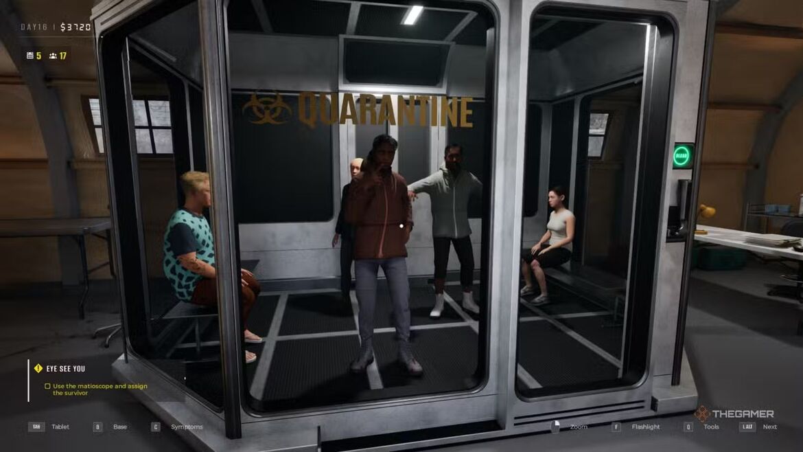 Карантинная зона с выжившими в Quarantine Zone: The Last Check