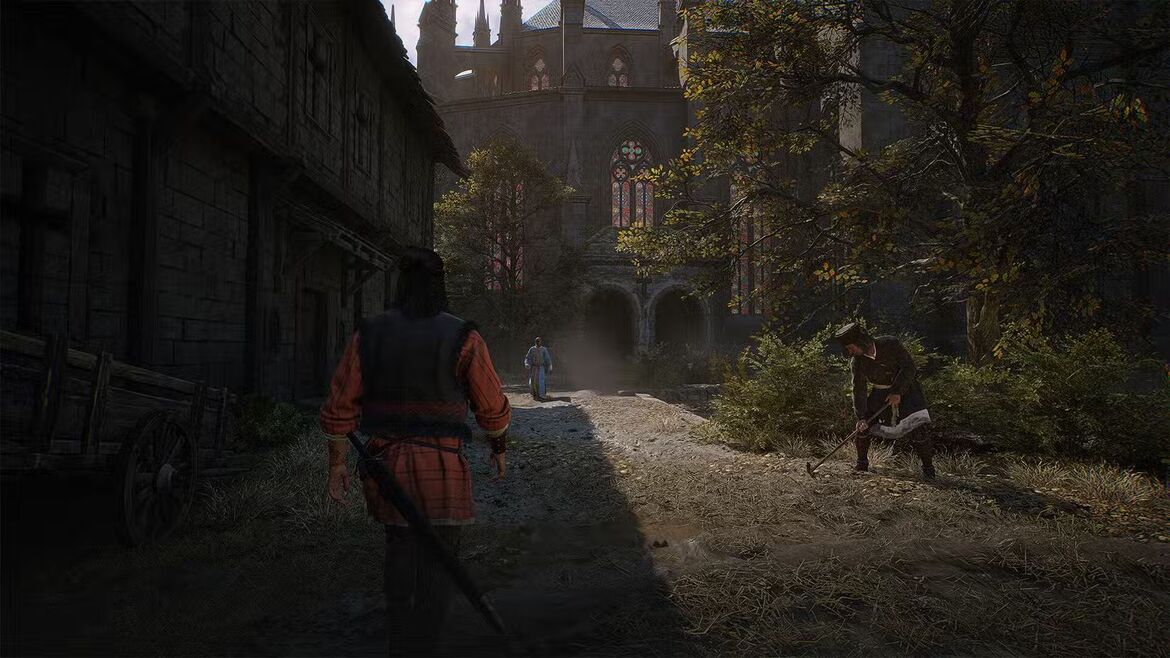 Концепт арт ролевой игры Blood of Dawnwalker от Rebel Wolves