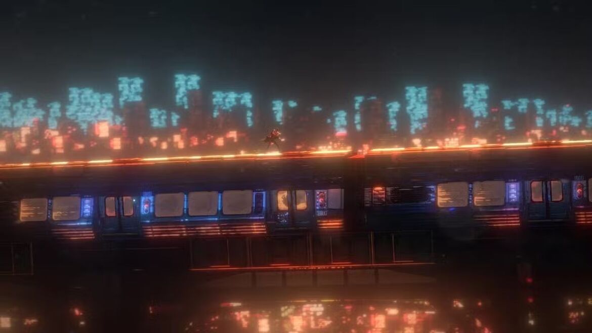 Киберпанк платформер Replaced от Sad Cat Studios