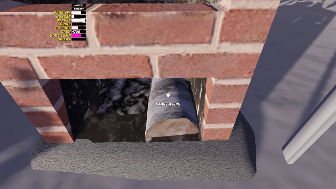 При использовании камина лучше присесть