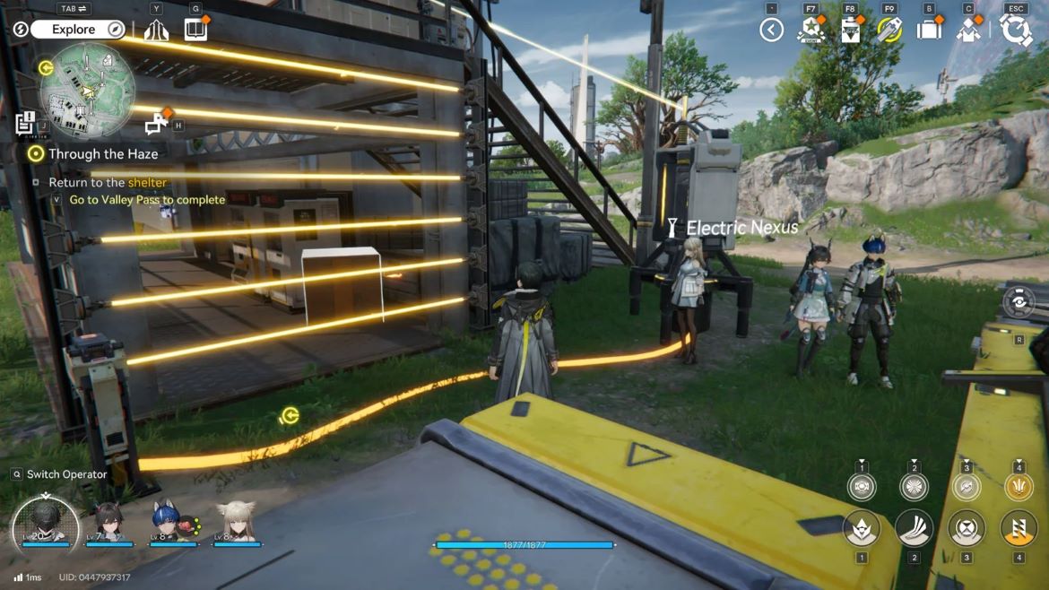 Второй аурилен за лазерными воротами Endfield