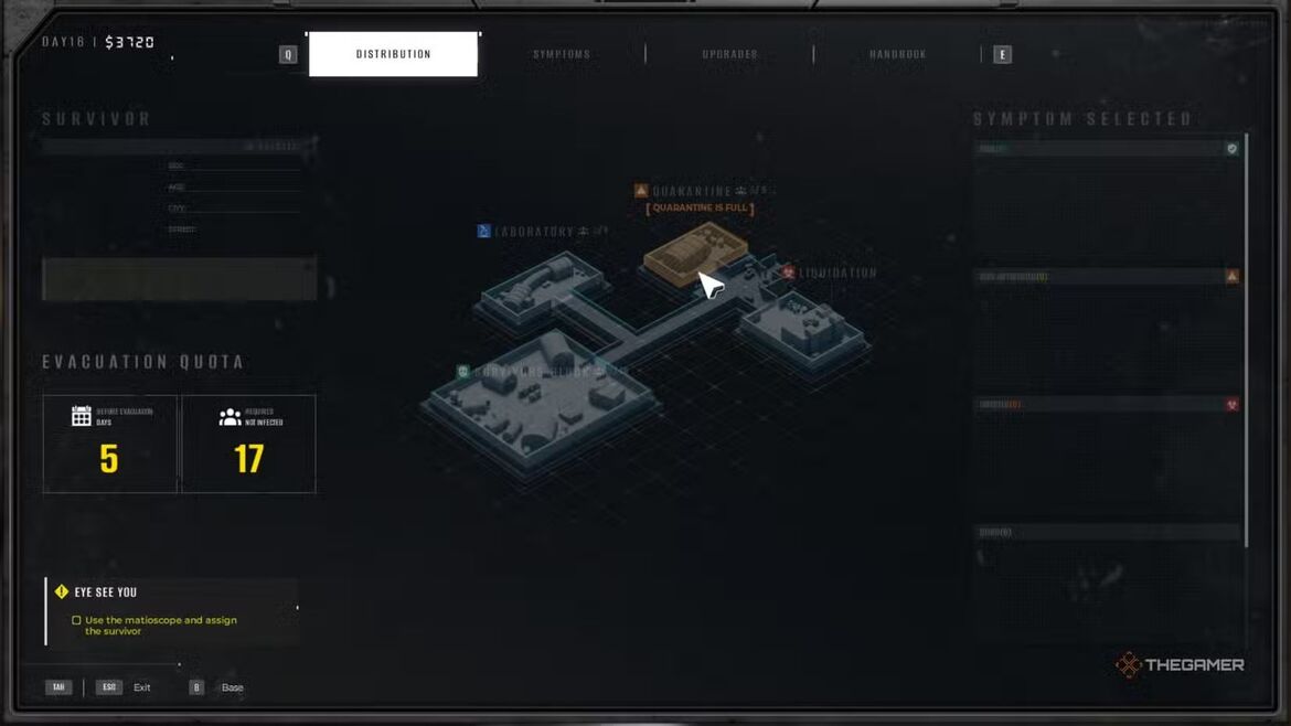 Улучшенная карантинная комната в Quarantine Zone