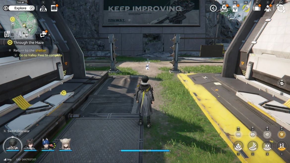 Третий аурилен за решёткой слева от сундука Endfield