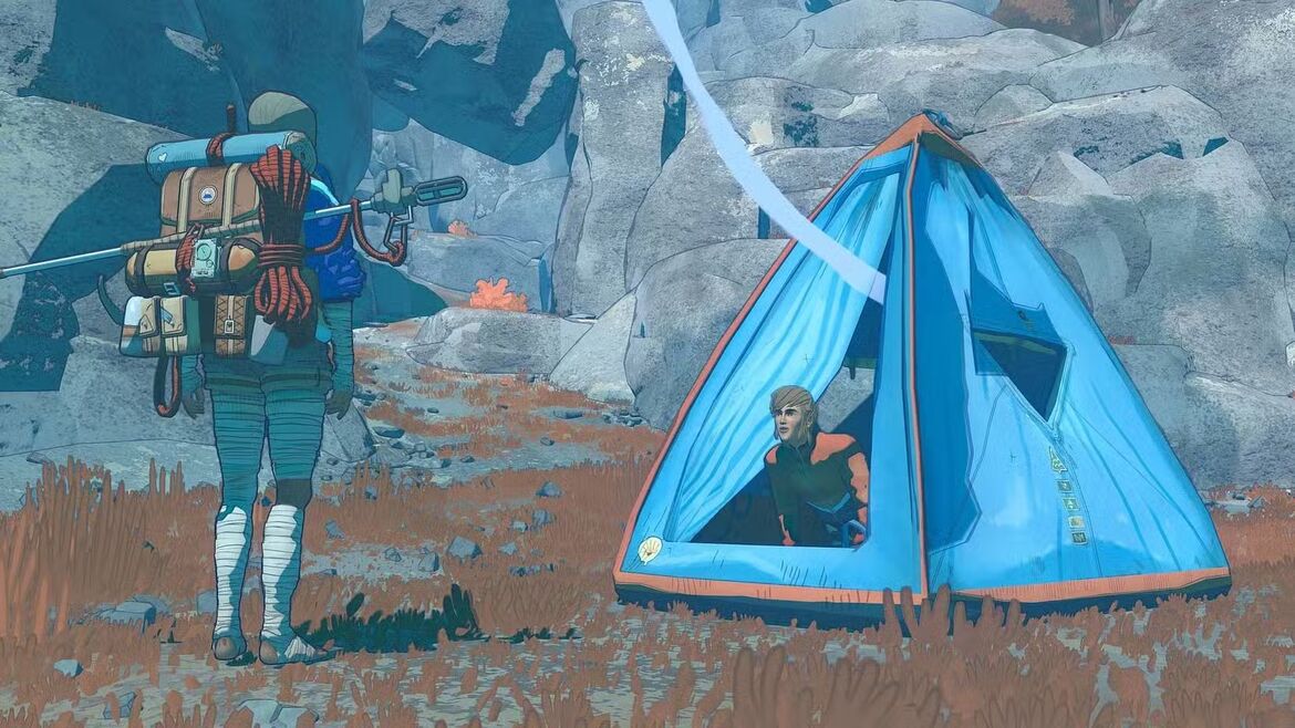 Процесс восхождения в симуляторе выживания Cairn от The Game Bakers