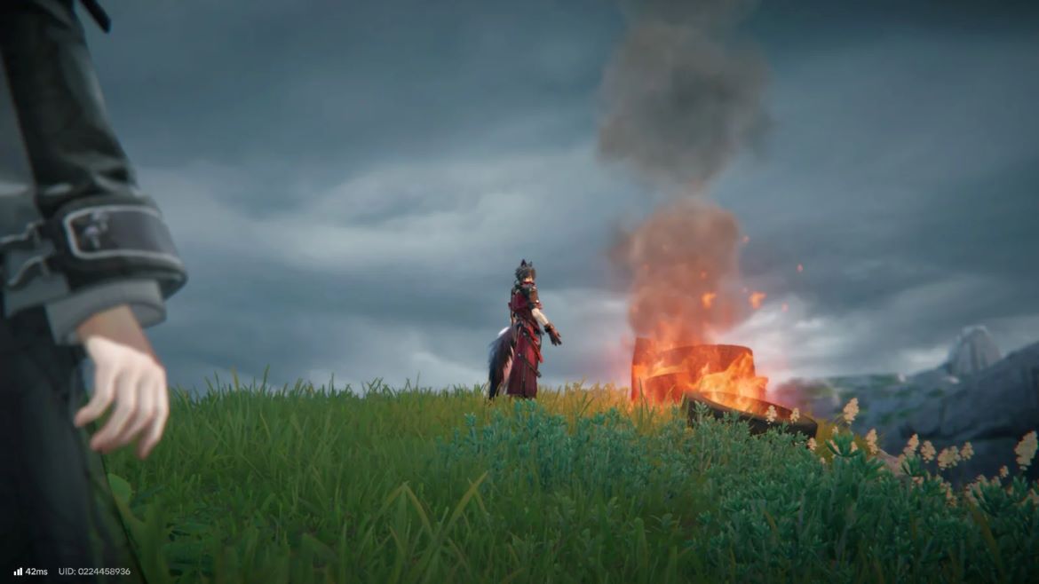 Вульфгард просит Эндмина сохранить всё случившееся в тайне