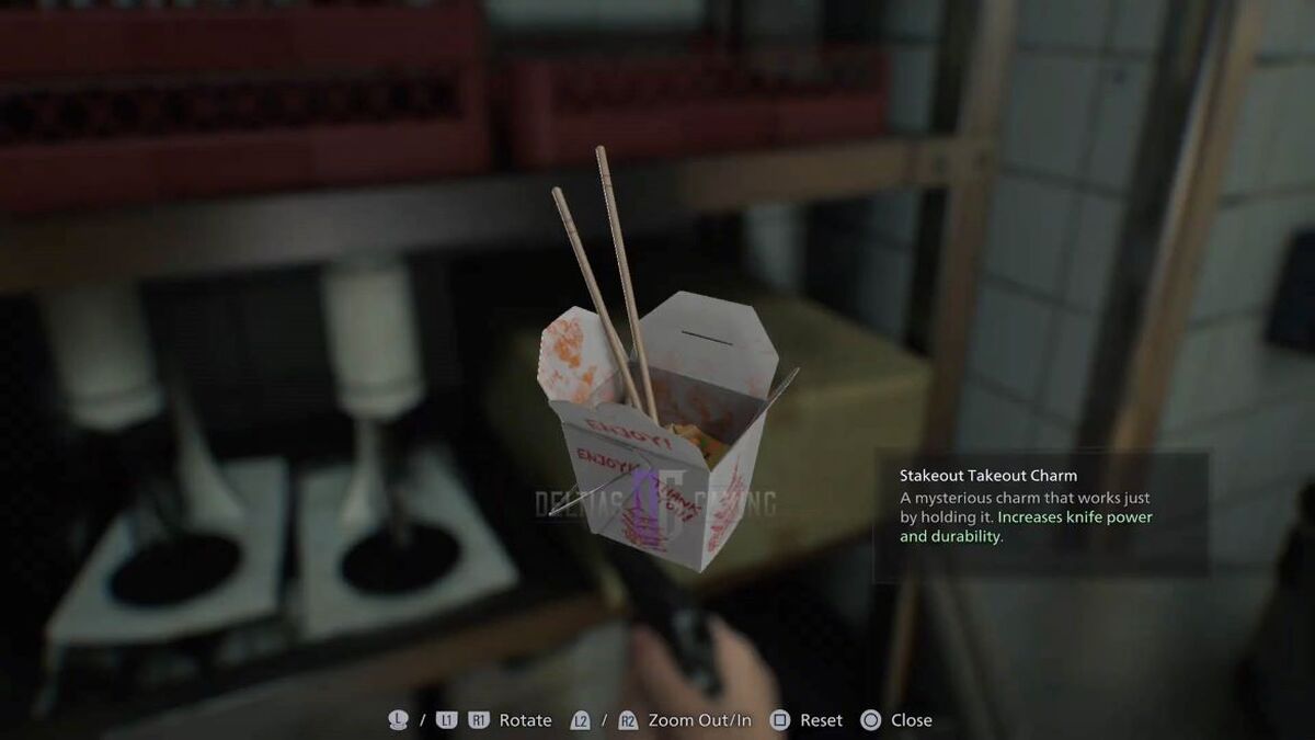 Resident Evil Requiem как найти талисман Stakeout Takeout