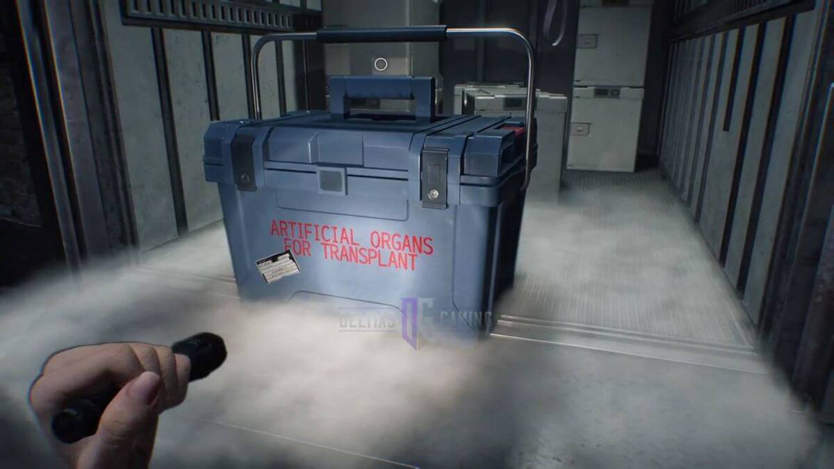Resident Evil Requiem гайд по контейнеру для транспортировки органов