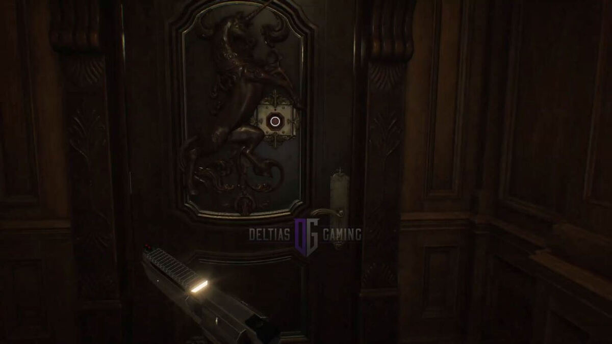 Resident Evil Requiem Как открыть дверь Единорога Западное крыло