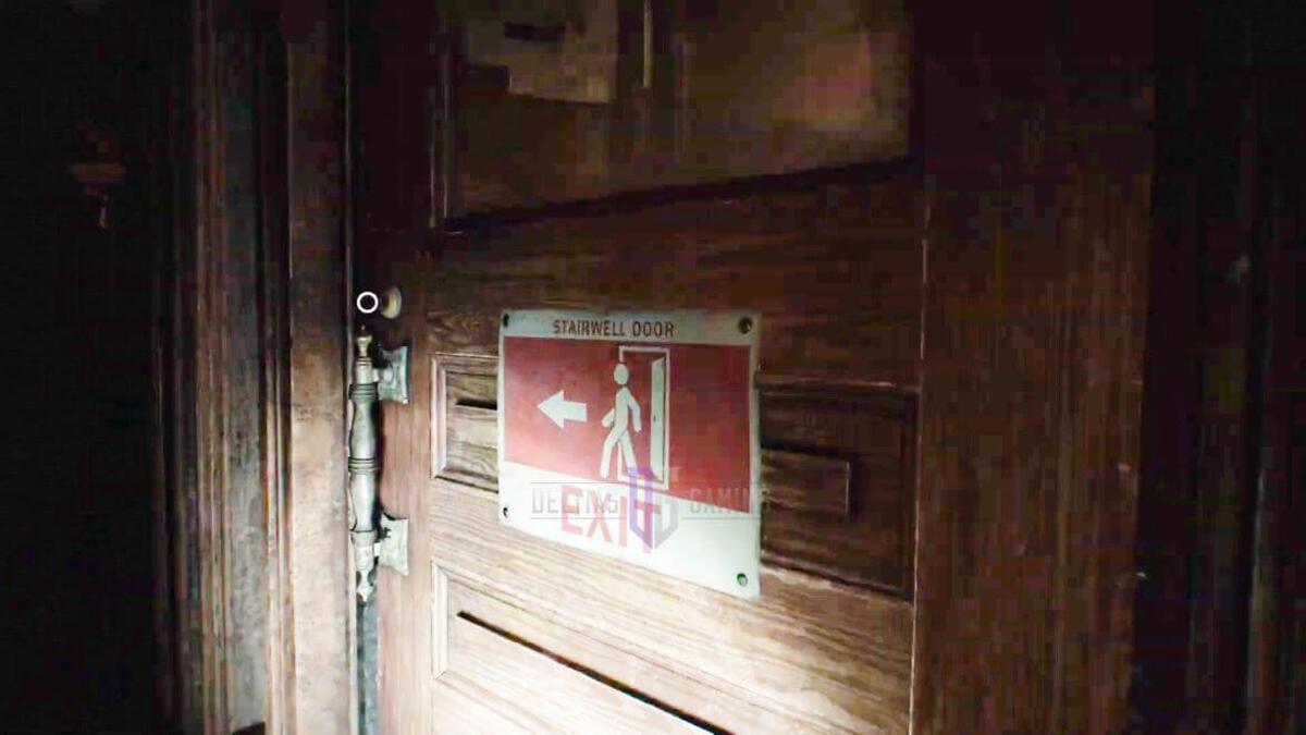 Resident Evil Requiem Как открыть дверь аварийного выхода отель Wrenwood