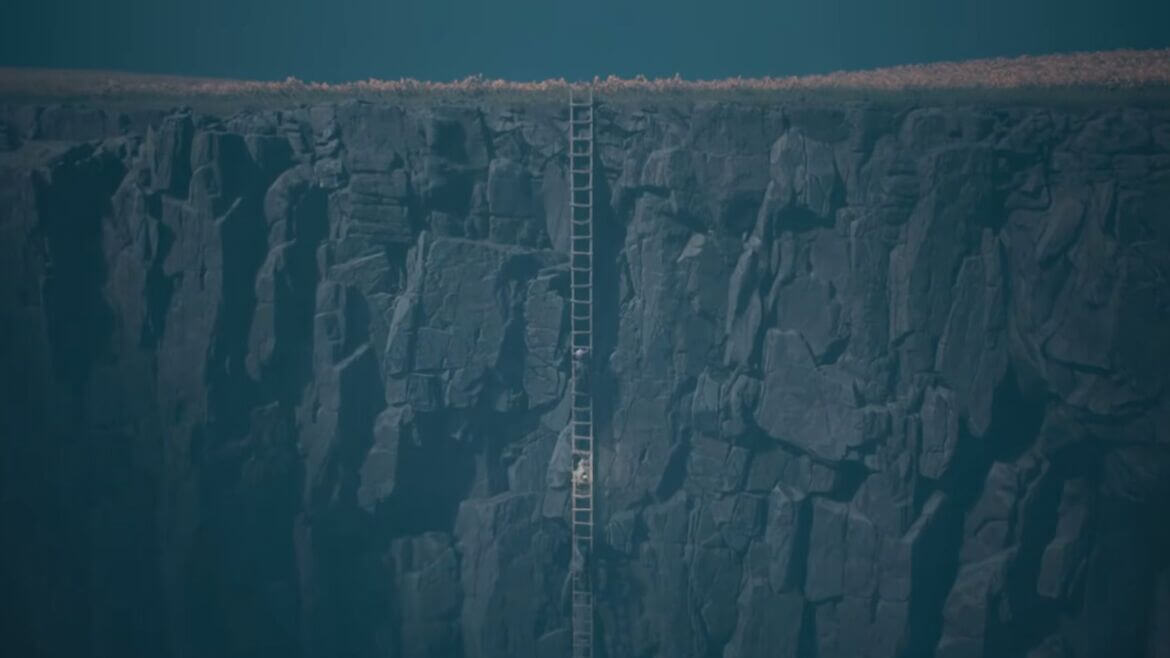 Поднимитесь по этой лестнице