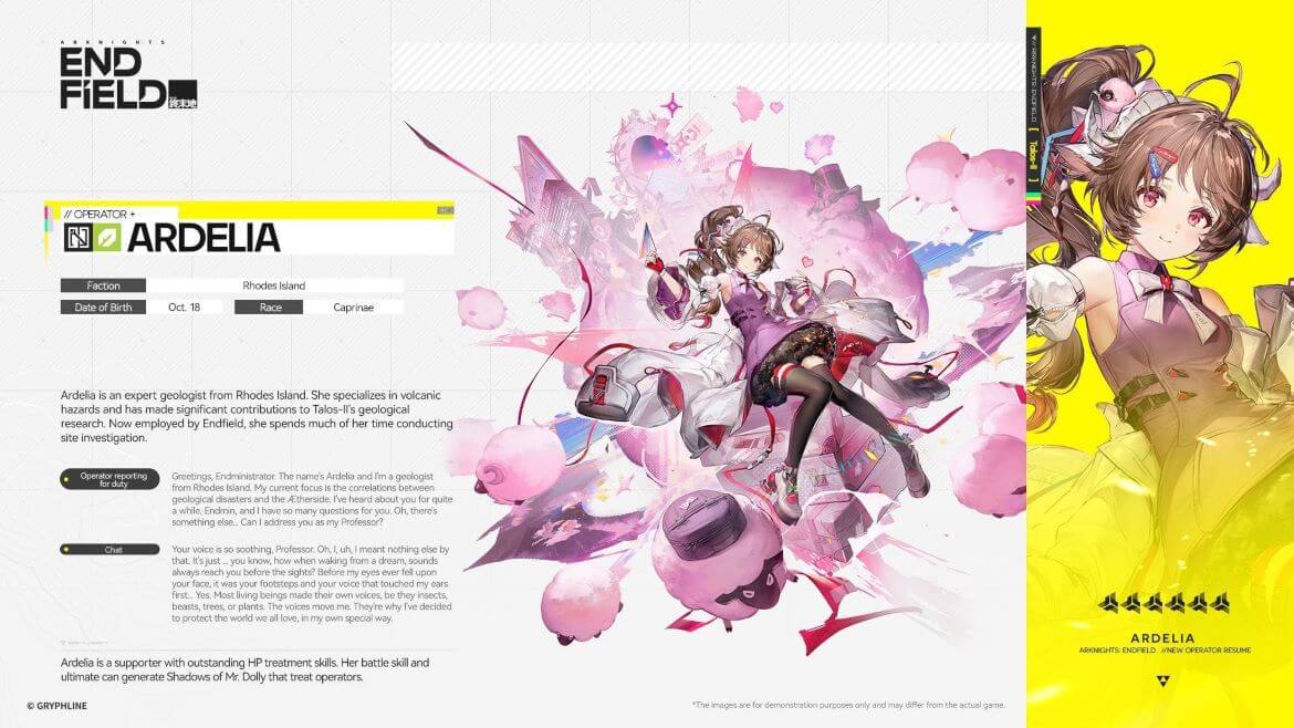 Лучшее оружие для Ardelia в Arknights Endfield Лучшее оружие для Ardelia в Arknights Endfield