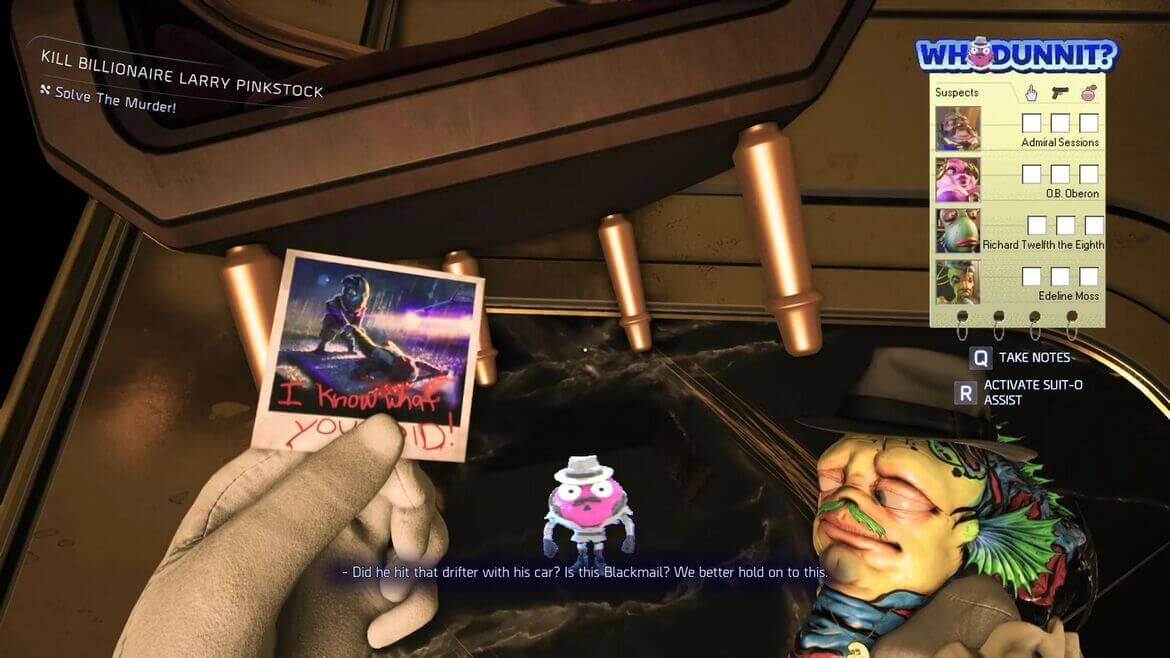 Поиск всех улик перед началом