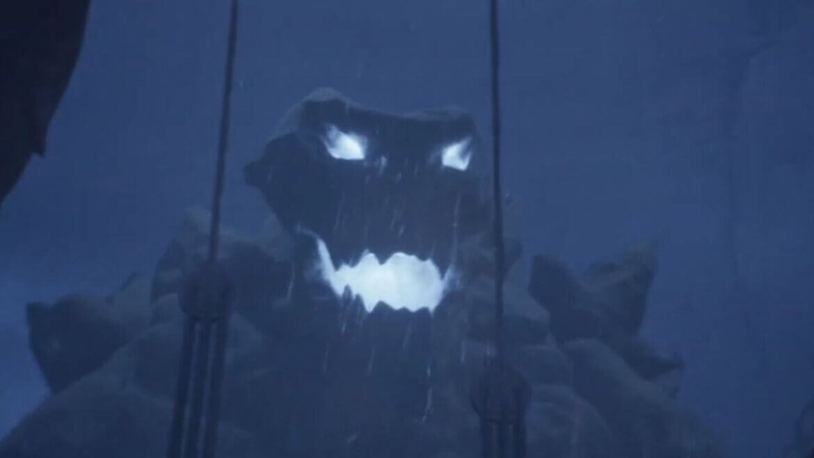 Засада каменного голема даёт старт миссии