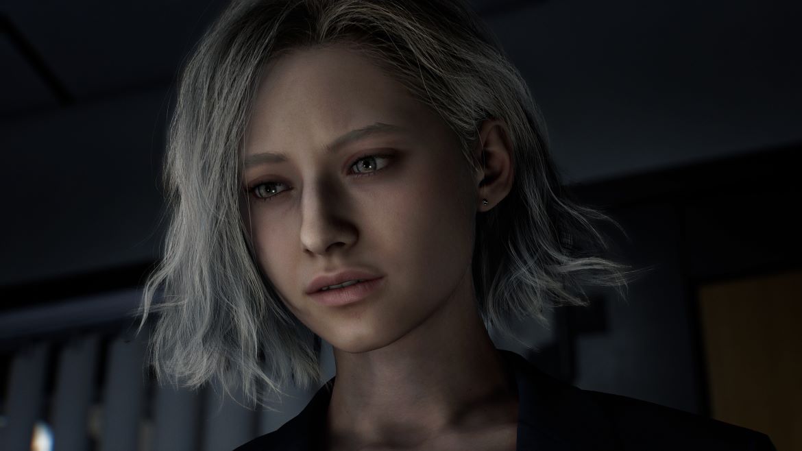 Персонаж Грейс Эшкрофт в игре Resident Evil Requiem
