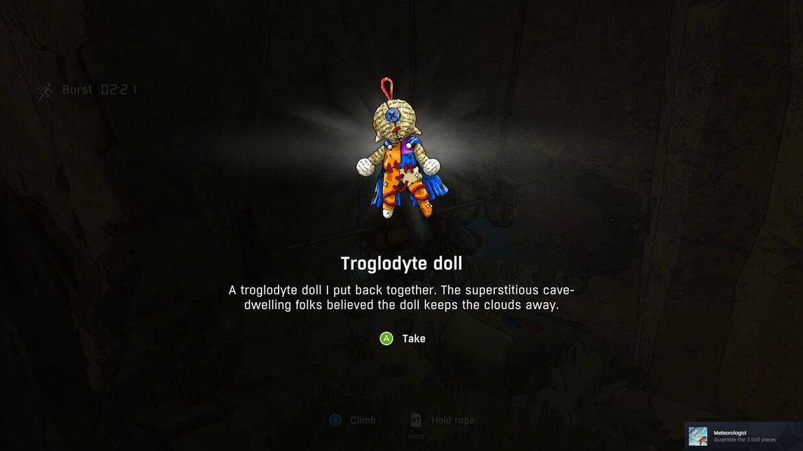 Использование куклы троглодитов