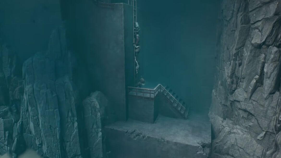 Лестница ведёт вас на пляж