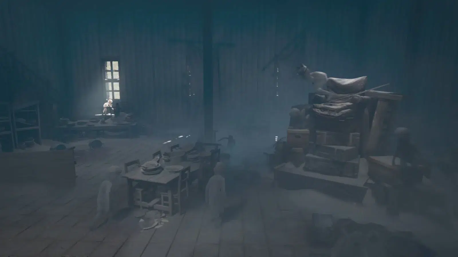 Король Паучьих детей спускается по коробкам