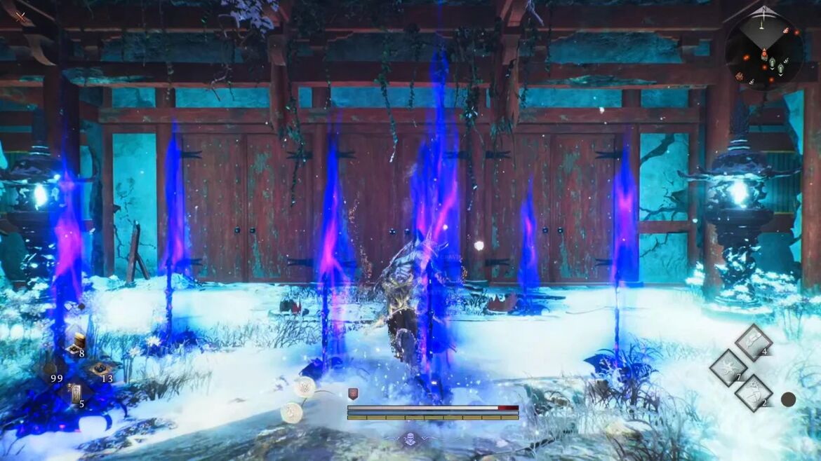 Вход к боссу Минамото но Ёритомо