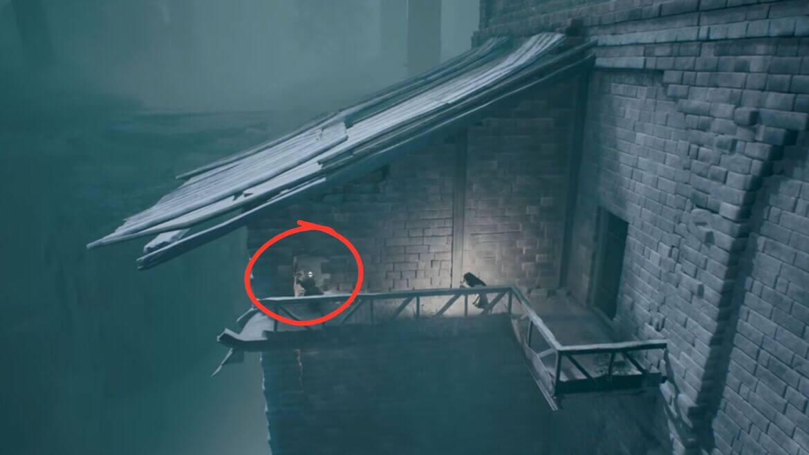 Пройдите через это отверстие