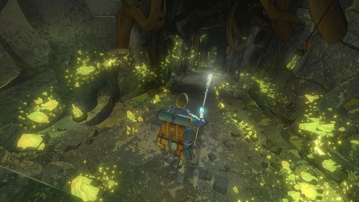 Как только доберётесь до входа на третий этаж идите внутрь и следуйте прямо вглубь