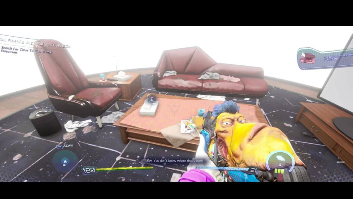 Вы окажетесь в комнате