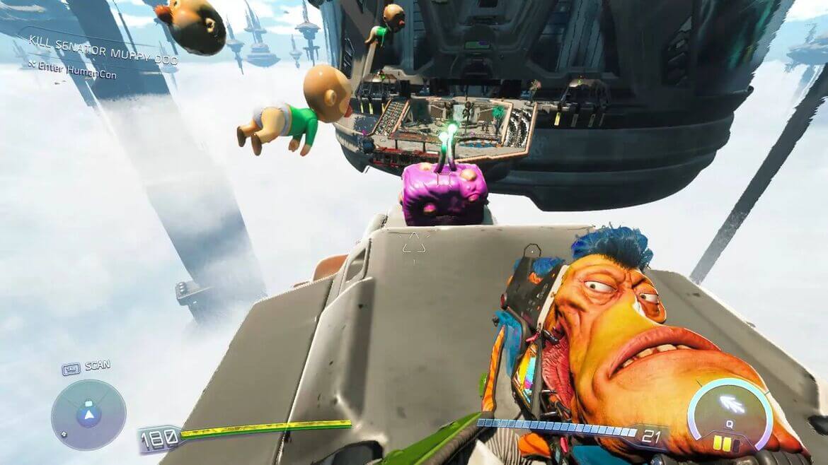 Просто спрыгните на рельс опоясывающий платформу