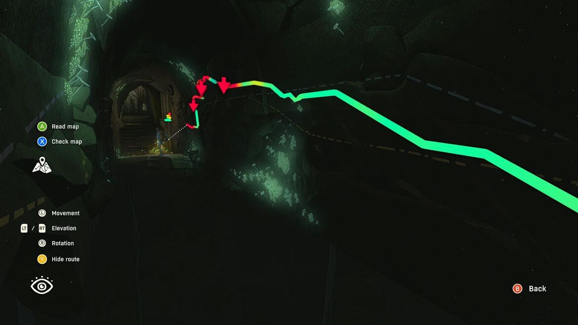 Следуйте предложенному маршруту