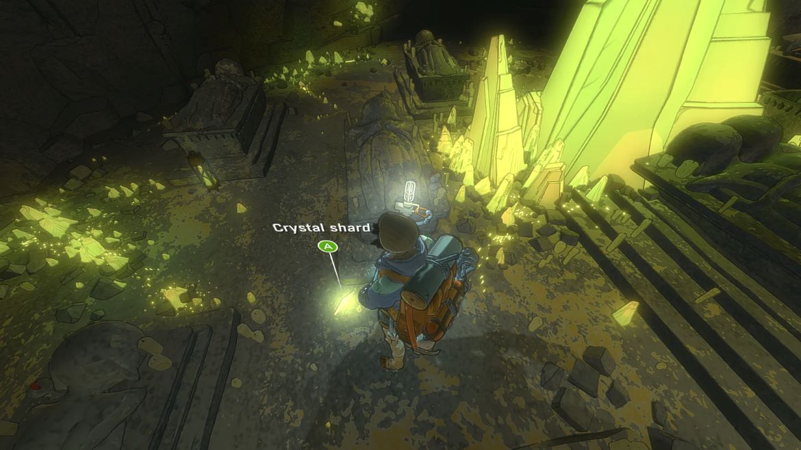 Как найти все четыре осколка кристаллов