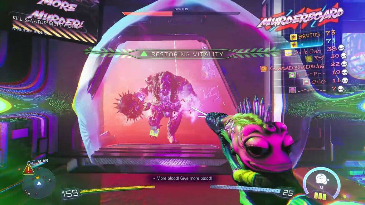 Использование Лиззи для замедления времени