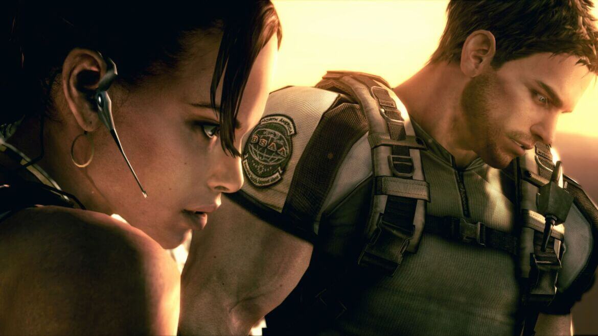 Крис Редфилд и Шева Аломар в Resident Evil 5