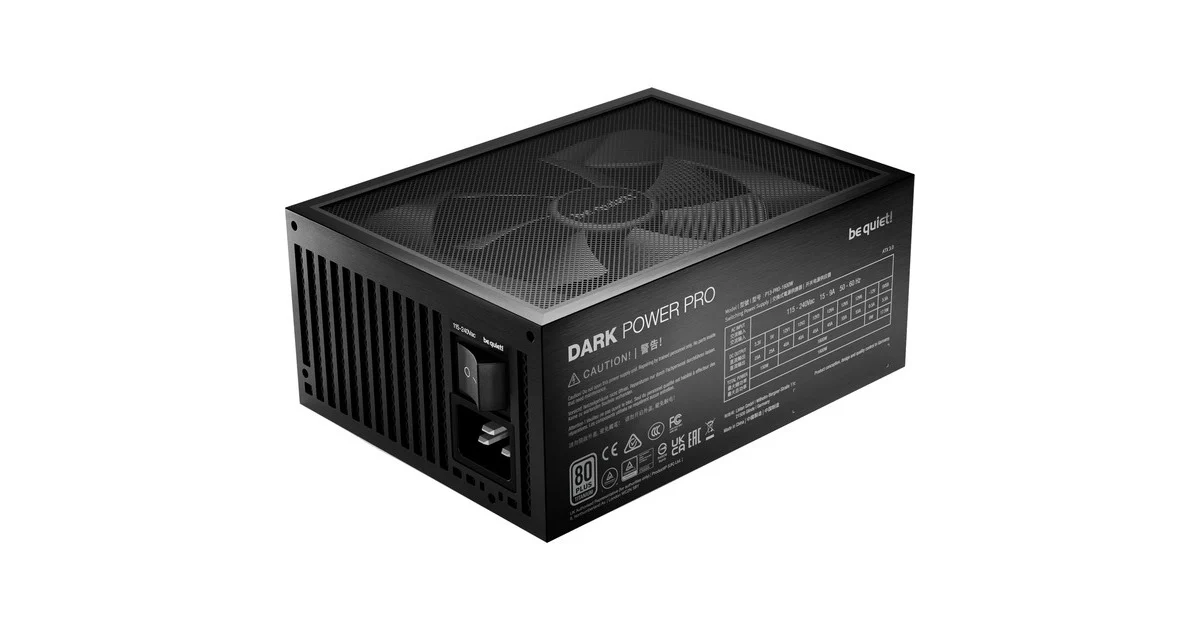 be quiet Dark Power Pro 13 1600W be quiet Dark Power Pro 13 1600W