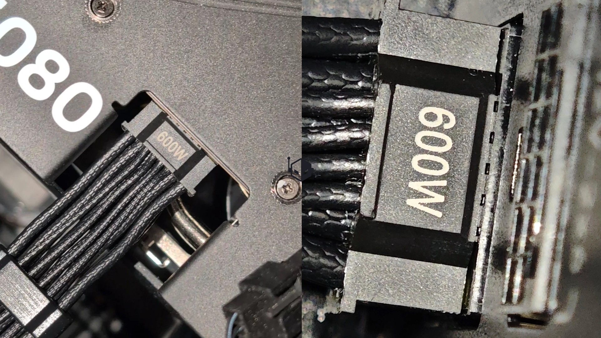 MSI жёлтый 16 pin коннектор может сам вылезать и греться
