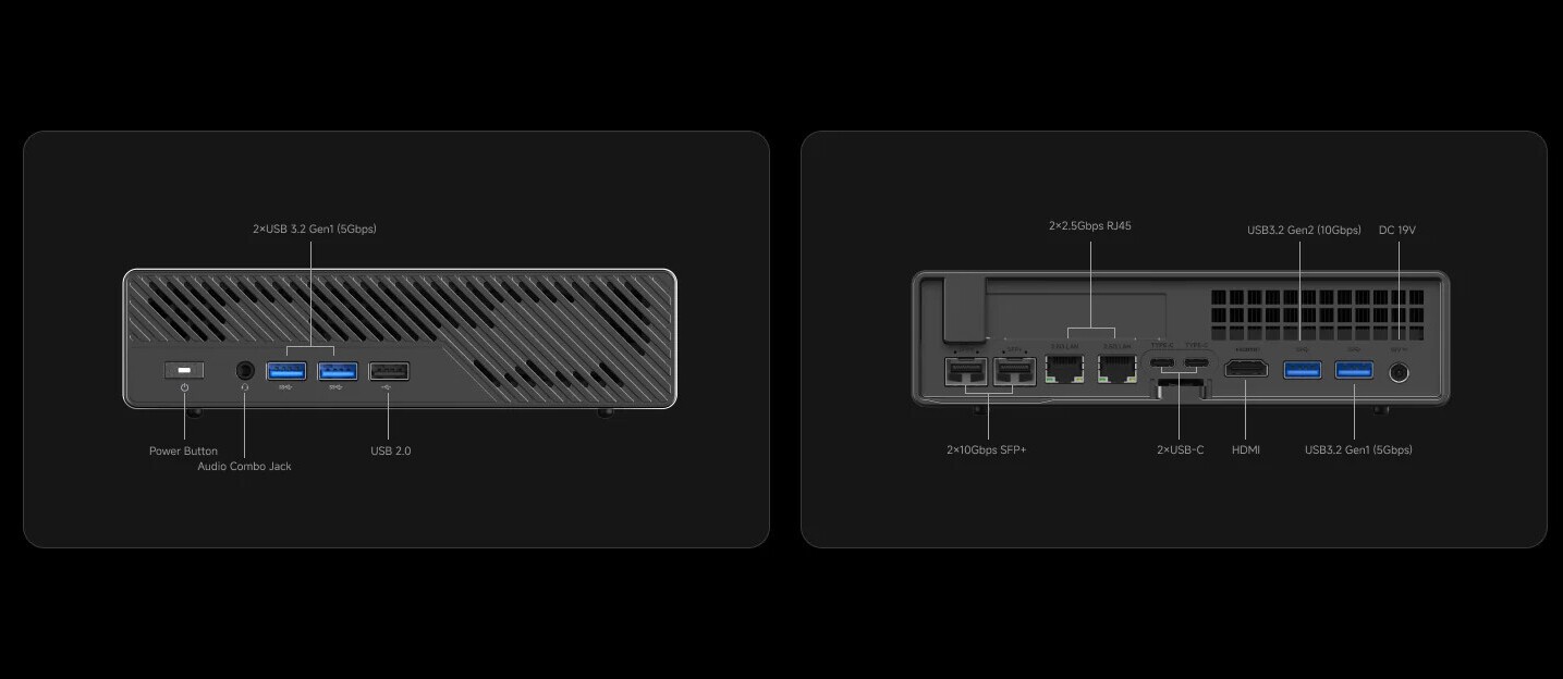 Minisforum MS A2 мини сервер 178 л на Ryzen 9 9955HX