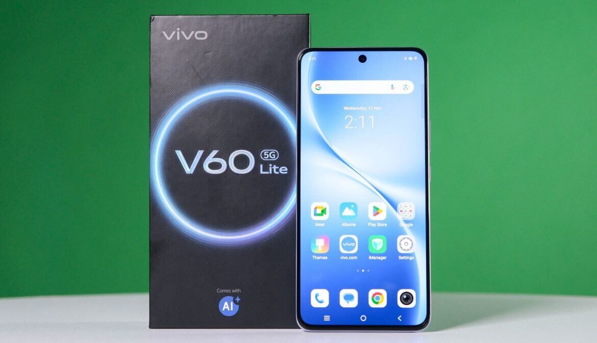 Яркий среднебюджетник Vivo V60 Lite 5G Яркий среднебюджетник Vivo V60 Lite 5G