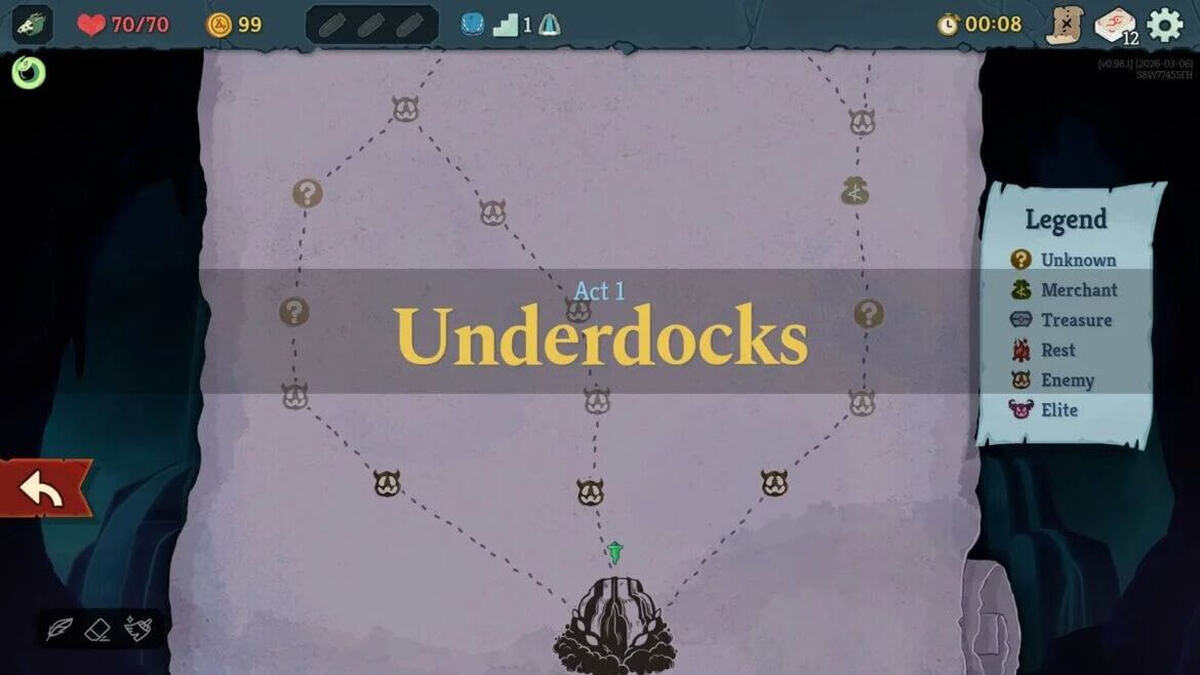 Как открыть локацию Underdocks в Slay the Spire 2