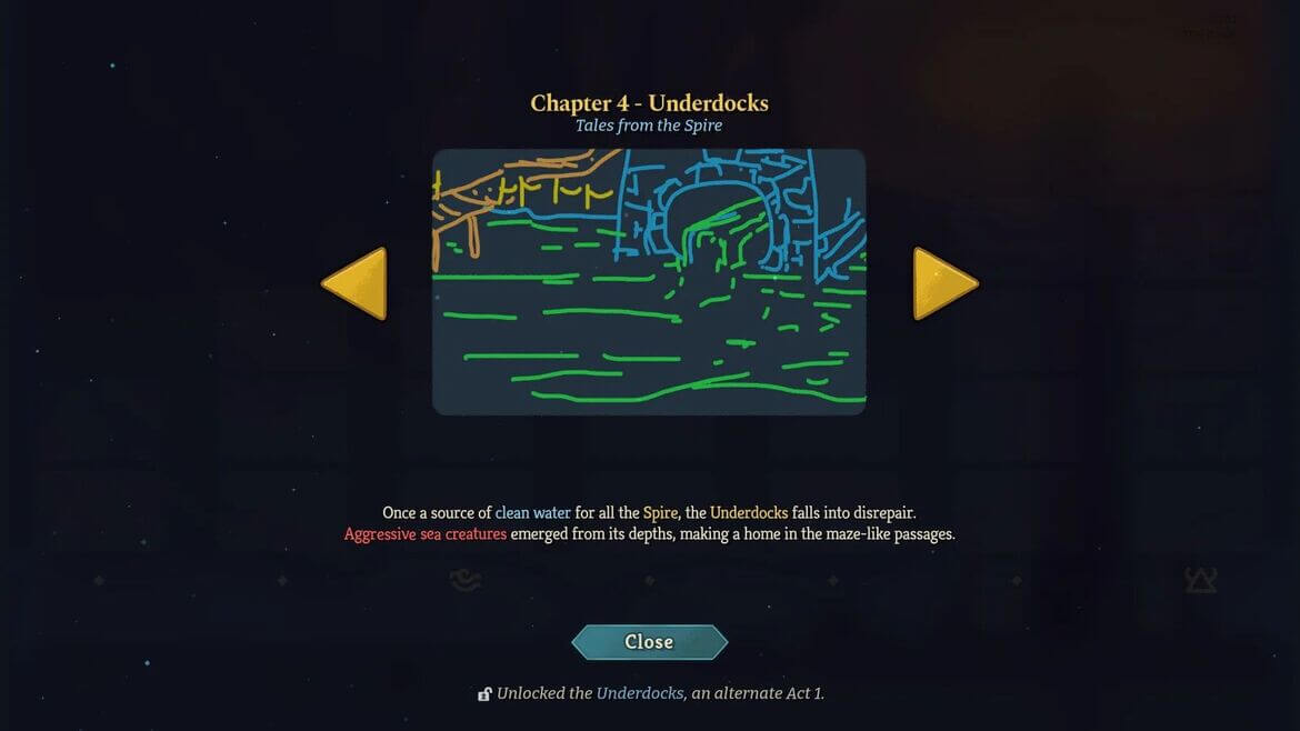 Меню разблокировки Эпох на временной шкале Slay the Spire 2