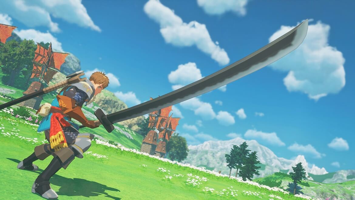 Длинный меч в Monster Hunter Stories 3