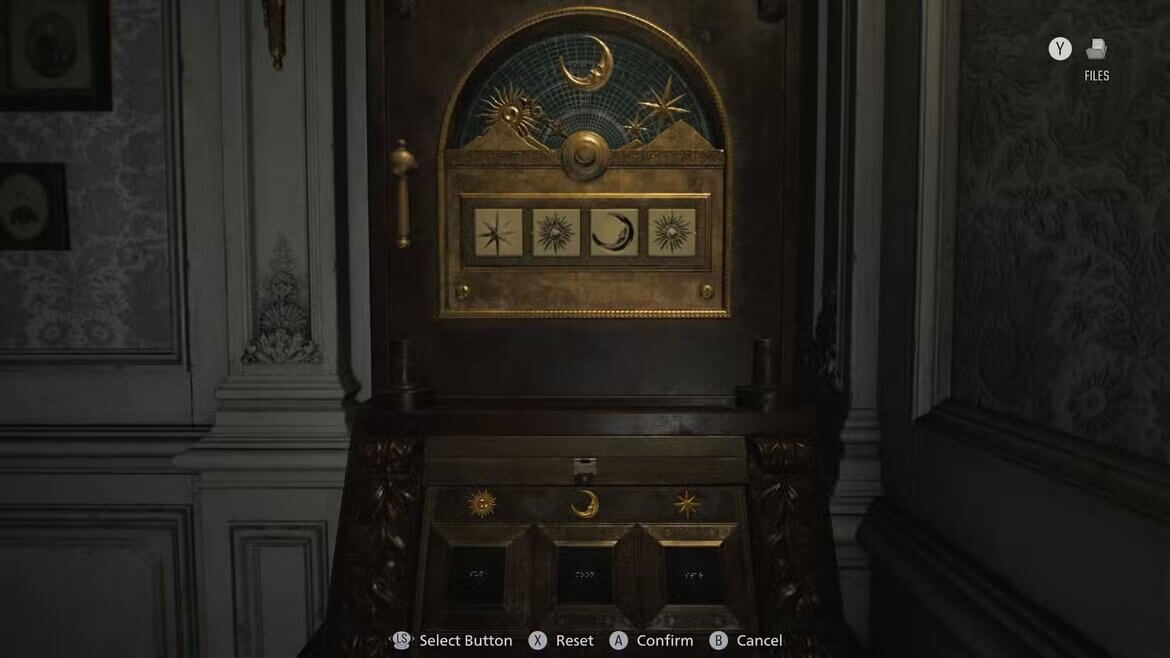 Код шкатулки Resident Evil Requiem Звезда Солнце Луна Солнце