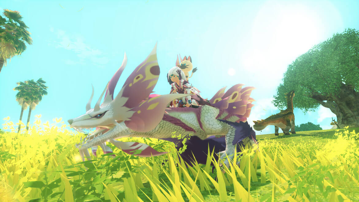Скриншот из игры Monster Hunter Stories 2 Wings of Ruin