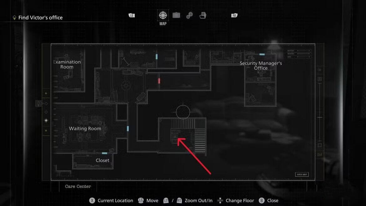 Монета на лестничной площадке Resident Evil Requiem