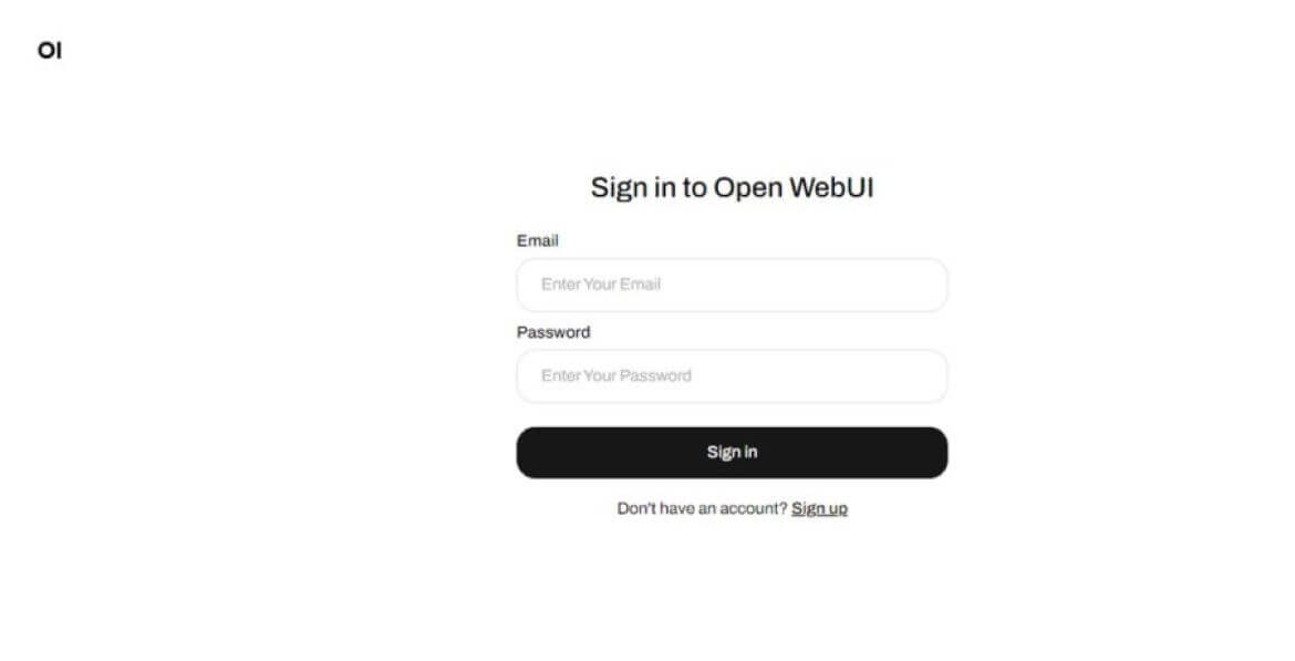 Open WebUI Open WebUI