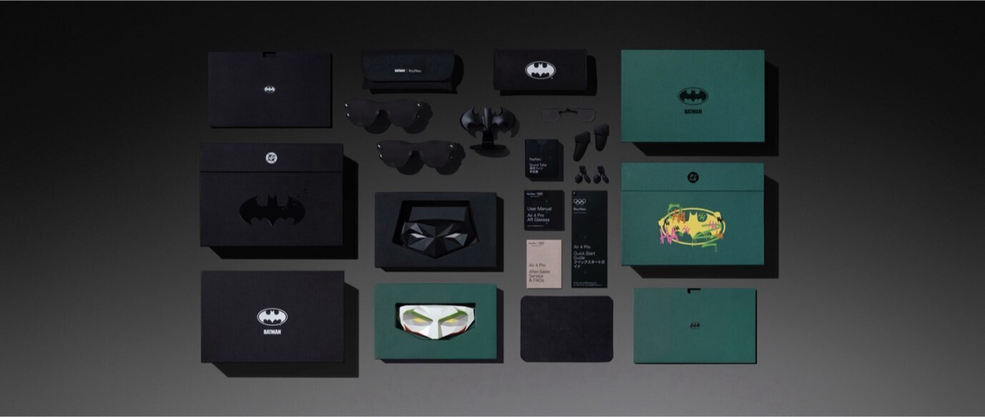 RayNeo Air 4 Pro показали на MWC 2026 версия Batman от $269