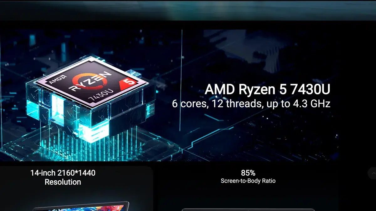 Изображение к статье: Chuwi заподозрили в подмене Ryzen в CoreBook X через прошивку