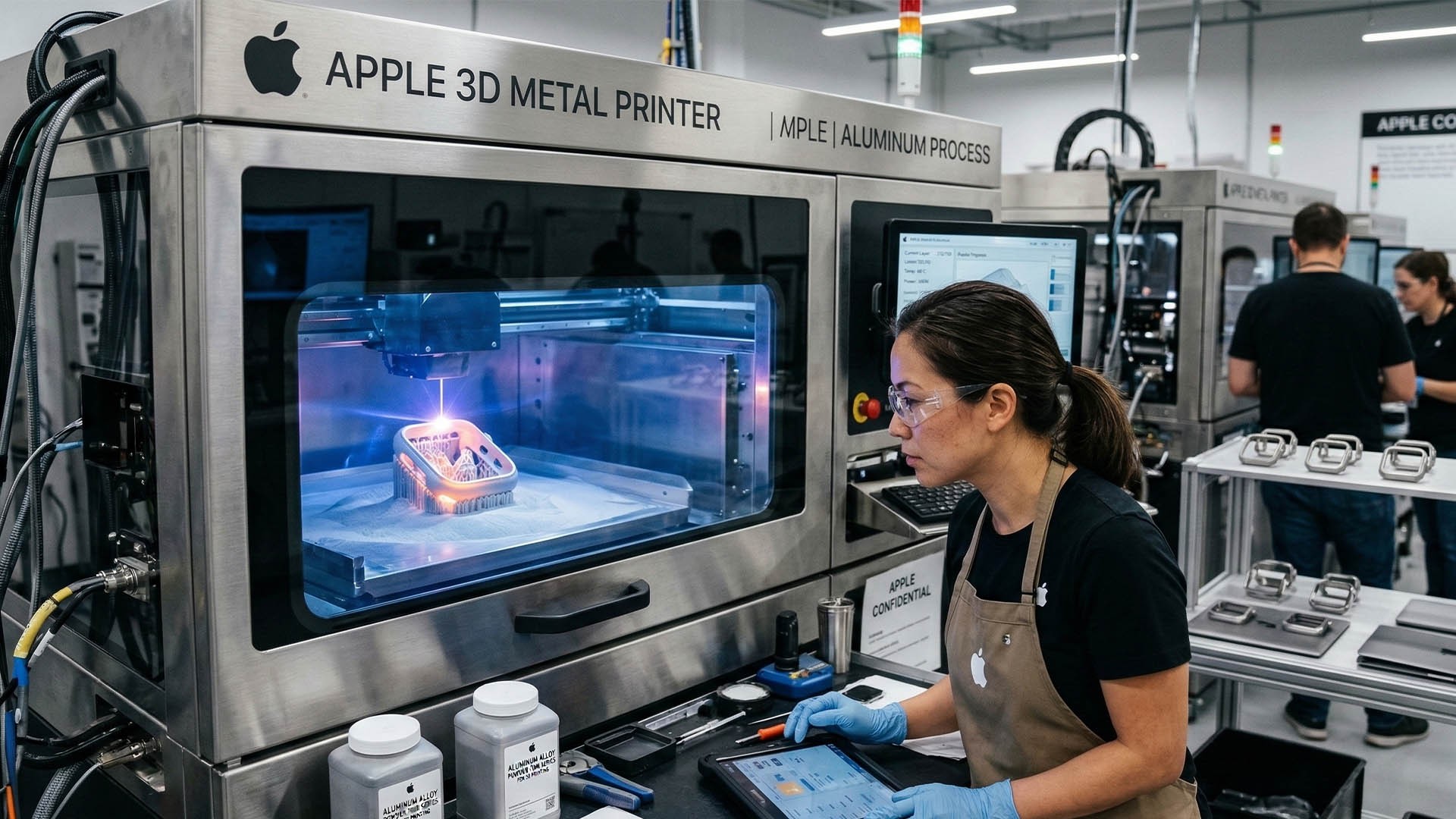 Apple тестирует 3D печать алюминия после MacBook Neo за $599