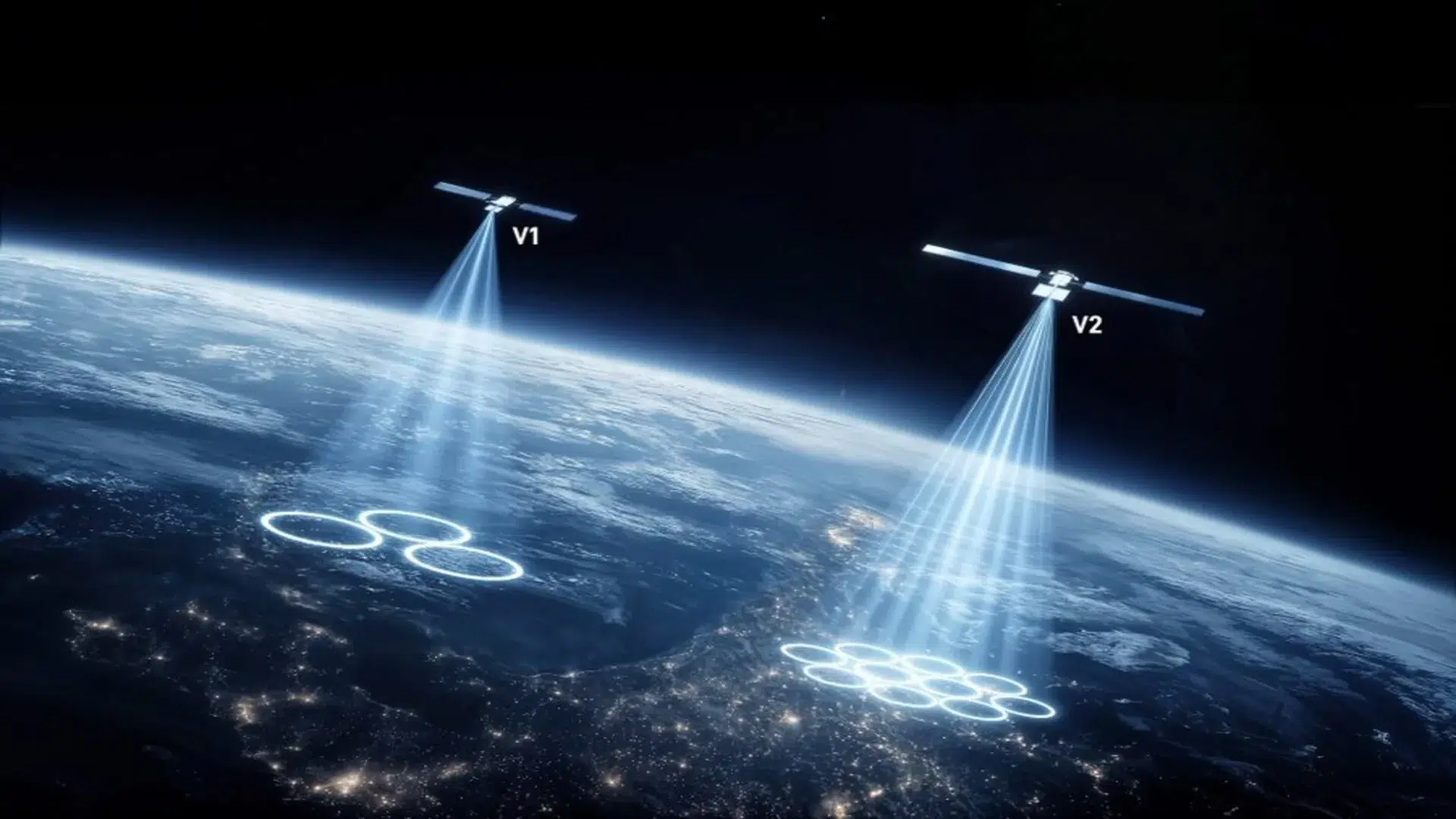Изображение к статье: Starlink V2 обещает «5G из космоса» и до 150 Мбит/с на смартфон