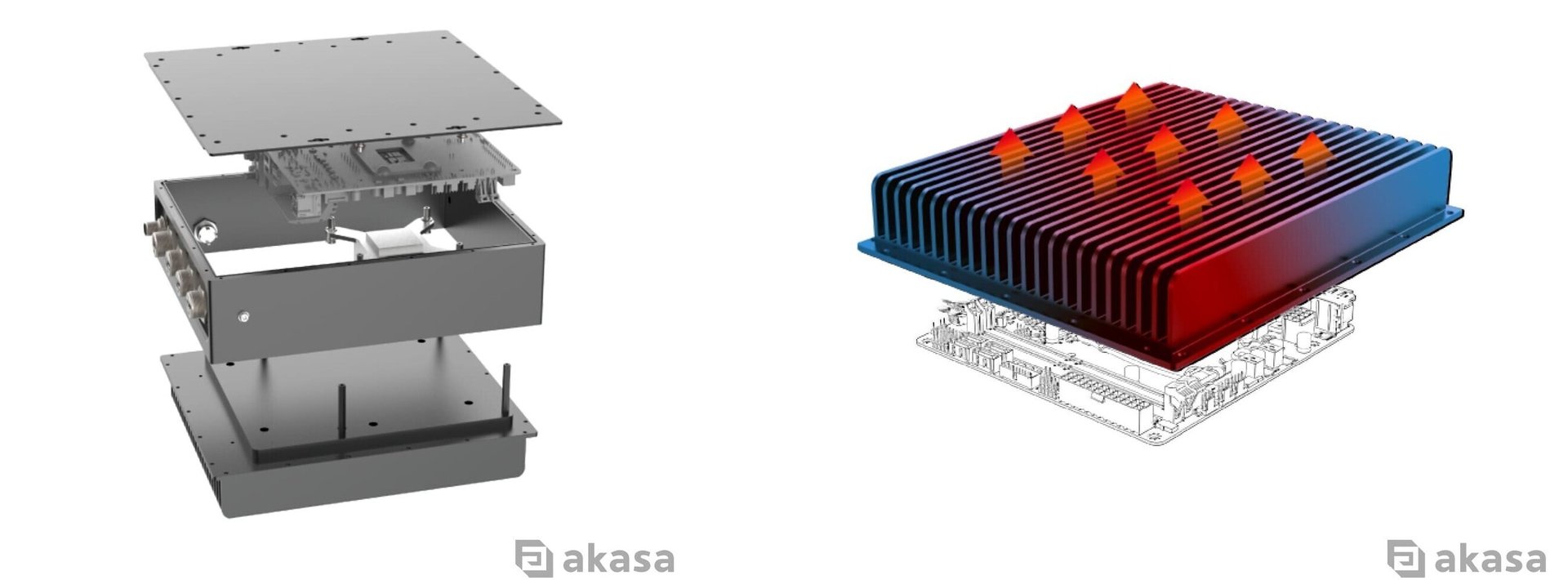 Изображение к статье: Akasa показала Pascal MX: IP65 и пассивное охлаждение Mini-ITX