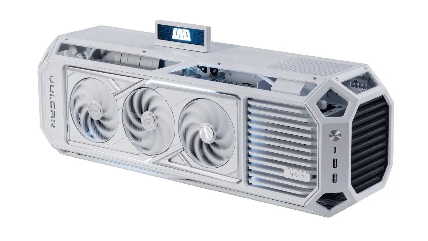 Colorful показала Mini ITX корпус Vulcan Armor под RTX 50