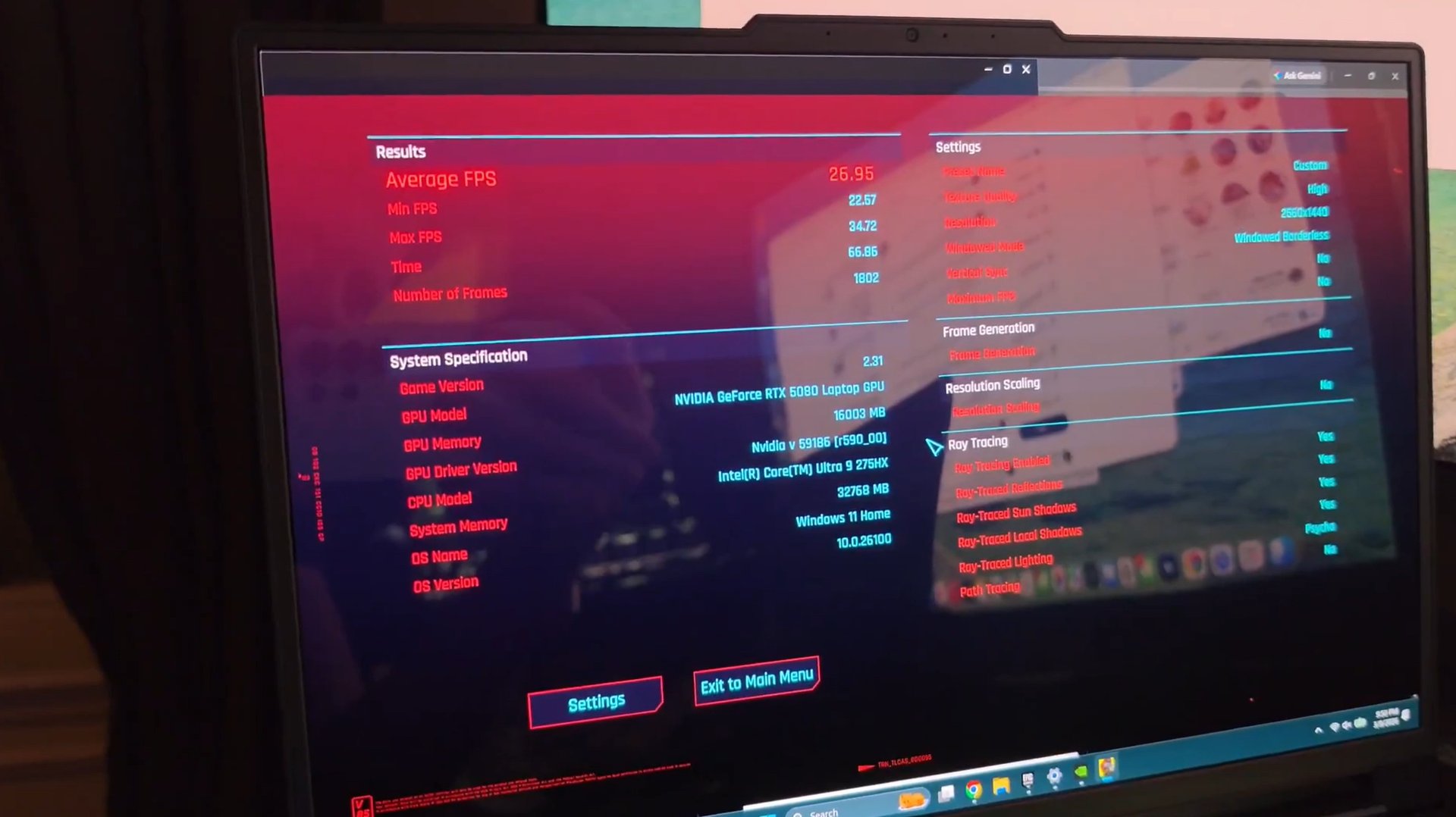 Изображение к статье: Cyberpunk 2077: ноутбучная RTX 4090 на 63% быстрее M5 Max